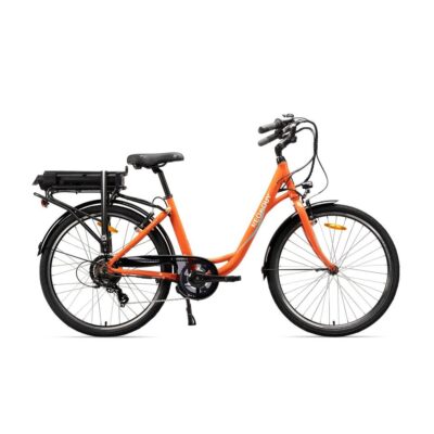 VÉLO DE VILLE ÉLECTRIQUE – NEOMOUV ECHINOPS – ORANGE