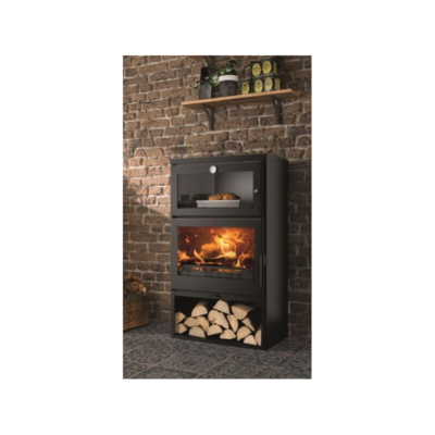 Poêle à bois avec four – PANADERO Oven 7 kW