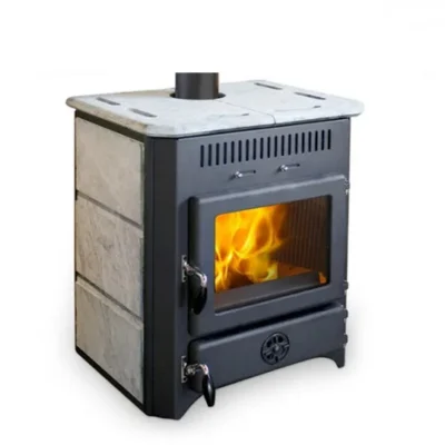 Poêle à bois bouilleur Thermovulkan 18 kW