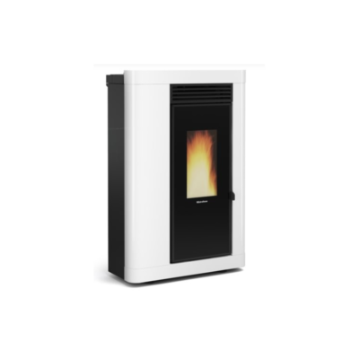 Poêle à granules ventilé extra-plat canalisable – EXTRAFLAME Annabella AD Evo 10 kW