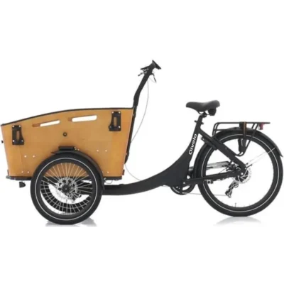 Tricycle électrique – vélo cargo – Qivelo Curve DR7 – 481Wh – Shimano 7 vitesses